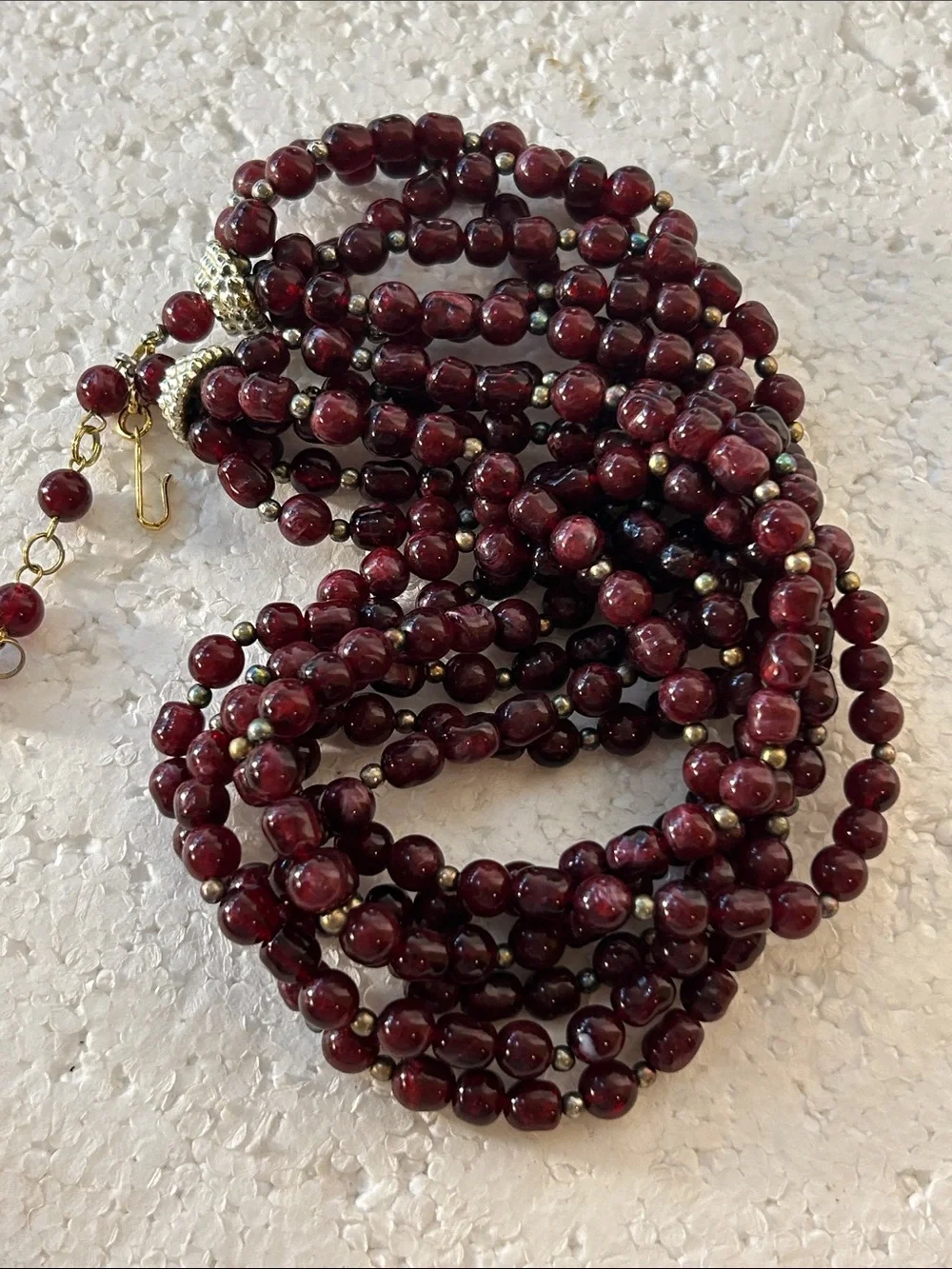 Source Unknown garnet red